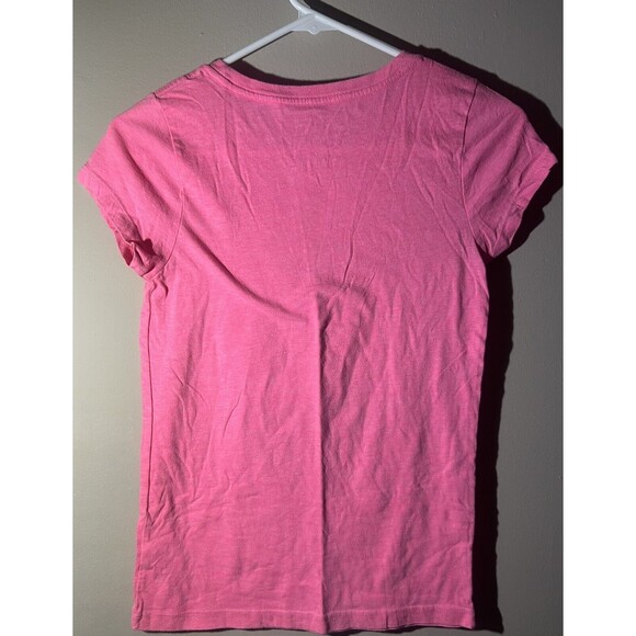 PS FROM AEROPOSTALE GIRLS SIZE 14 KIDS Catitude Meow Pink TEE SHIRT - Picture 3 of 3